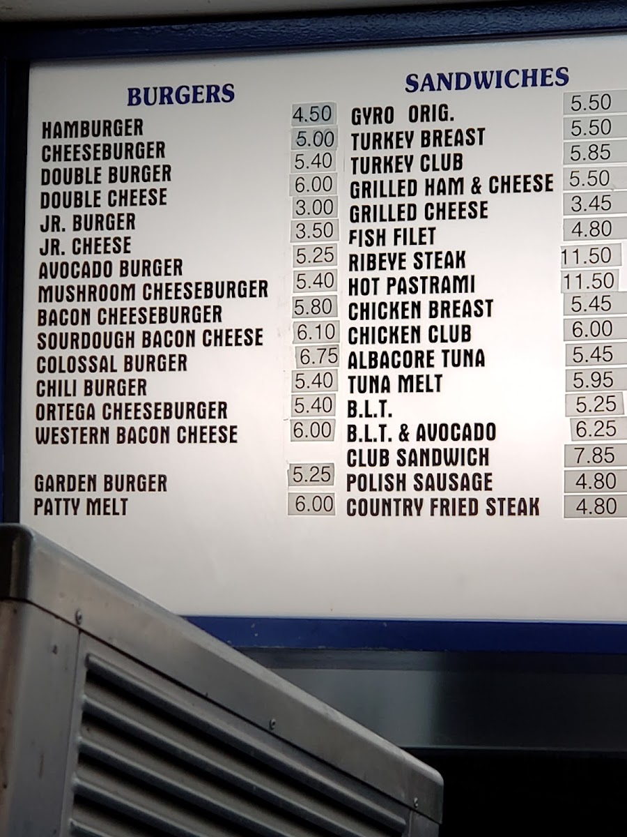 Athenian Burger Menu - Image 4